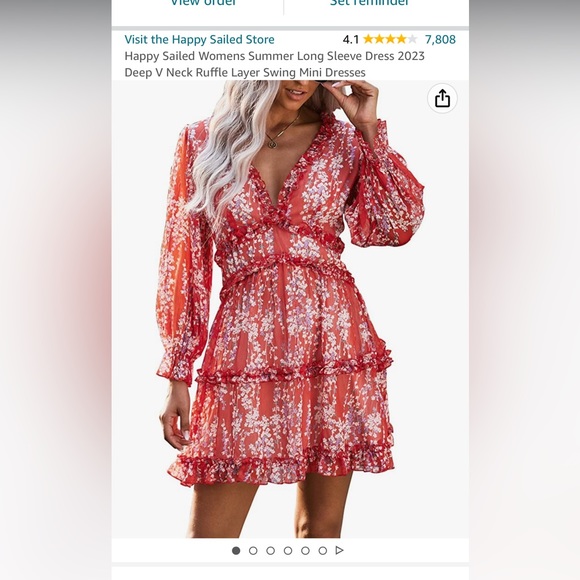 Floral dress - Picture 1 of 2